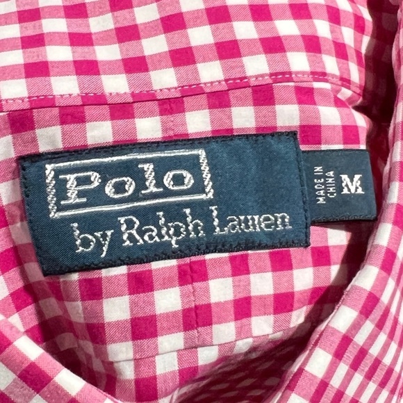 Polo Ralph Lauren Checkered Button Down Long Sleeve Shirt - Picture 3 of 3